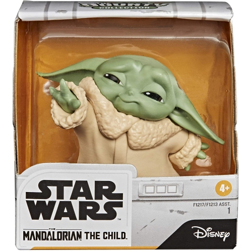 HASBRO  Star Wars The Bounty Collection The Child Collectible Toy 2.2-Inch The Mandalorian Â€Œbaby Yodaâ€ Force Moment Pose Figure