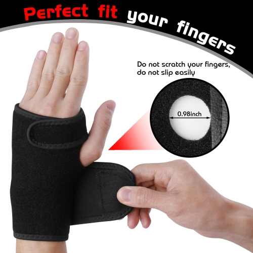Wrist Hand Brace Support Splint Carpal Tunnel Sprain Arthritis Sports For Arthritis, Tendonitis, Sprains, Sports Injuries Pain Relief