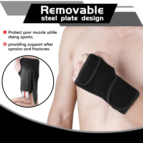 Wrist Hand Brace Support Splint Carpal Tunnel Sprain Arthritis Sports For Arthritis, Tendonitis, Sprains, Sports Injuries Pain Relief