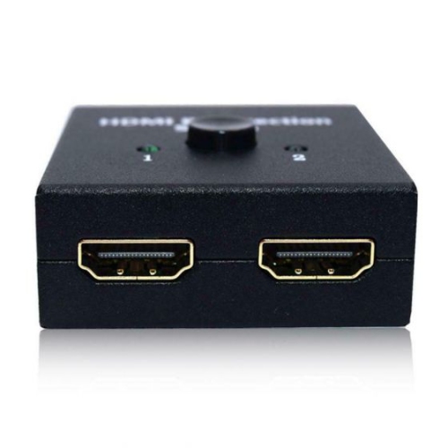 4K HDMI Switcher Bi-Direction 2 Input 1 Output, 1 Input 2 Output, Supports 4K 3D HD 1080P Compatible for Firestick, Xbox PS4 Roku HDTV