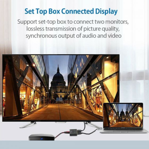 4K HDMI Switcher Bi-Direction 2 Input 1 Output, 1 Input 2 Output, Supports 4K 3D HD 1080P Compatible for Firestick, Xbox PS4 Roku HDTV