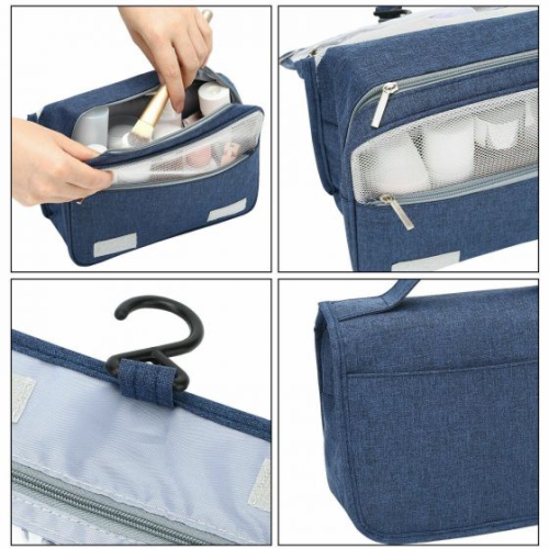 ISTAR – Trousse de toilette à suspendre pour hommes, femmes, accessoires de voyage multifonctions, trousse de toilette, trousse de maquillage nylon