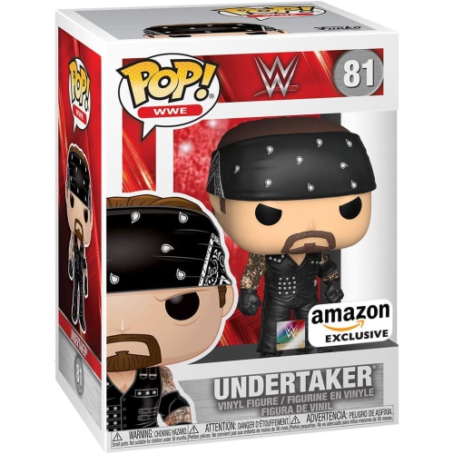 FUNKO  Pop Wwe Wwe 3.75 Inch Action Figure Exclusive - Undertaker #81