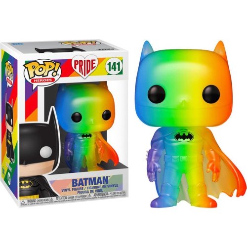 FUNKO  Pop Dc Heroes Pride 3.75 Inch Action Figure - Rainbow Batman #141