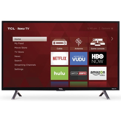 TCL  Refurbished (Good) - 32" Fhd 1080P Led Roku Smart Tv (32S327-Ca)