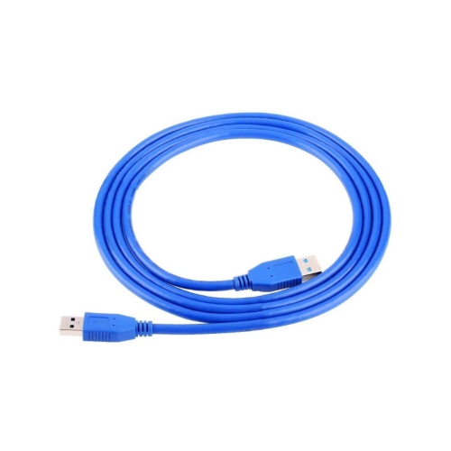 ISTAR  Type A Mail Cable (USB M to M Cable-150Cm) for USB 3.0 Male to Male Data Transfer Hard Drive Enclosure / Printer / Camera