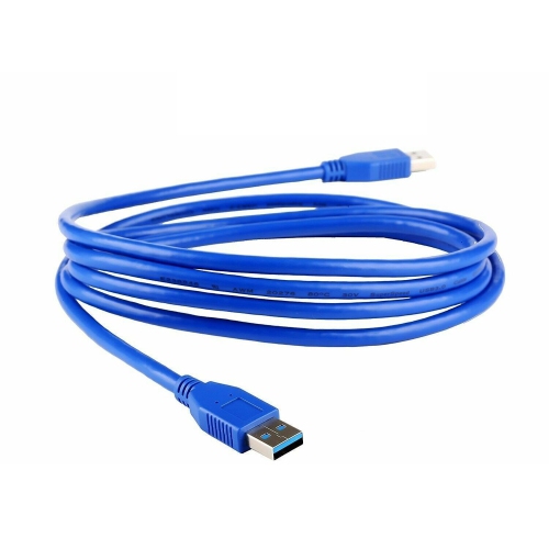 ISTAR  Type A Mail Cable (USB M to M Cable-100Cm) for USB 3.0 Male to Male Data Transfer Hard Drive Enclosure / Printer / Camera 1 M