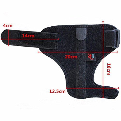 Adjustable Thumb Spica Splint Brace Support Stabiliser Sport Sprain Strain - Left hand
