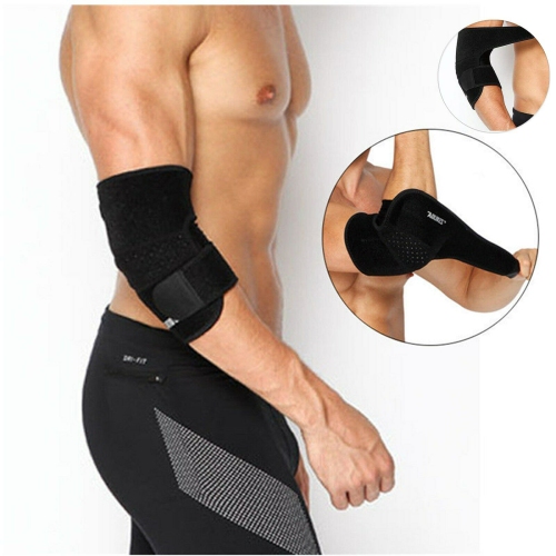 ISTAR Compression Arm Sleeves Infused Fit Elbow Support Brace Joint Pain Relief Sports BLACK - 1 PIECE
