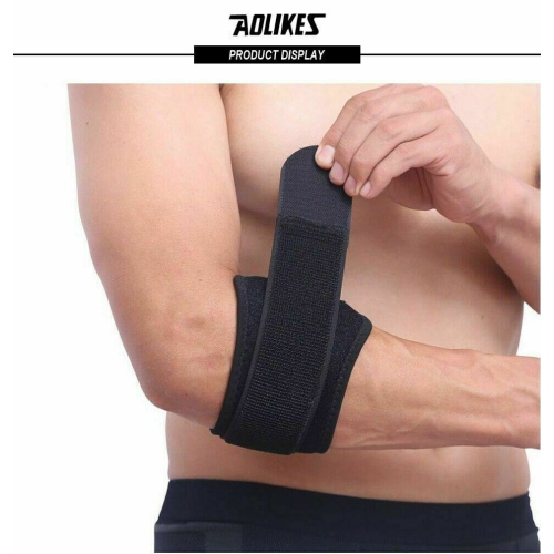 ISTAR Tennis Elbow Brace with Compression Pad Elbow Strap, Golfers Elbow Band Support for Tendonitis Pain, Tennis Elbow, Suitable for Women and Men -