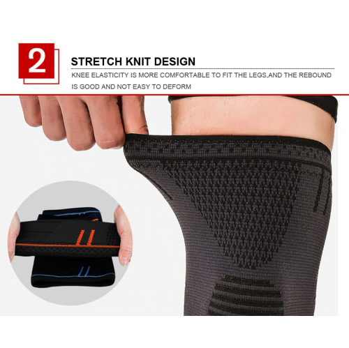 ISTAR Knee Brace, Knee Compression Sleeve Support For Men And Women, Running, Workout, Gym, Hiking, Sports