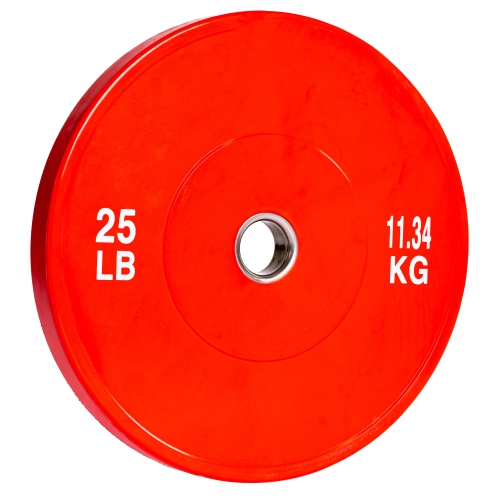 25 lb best sale bumper plates