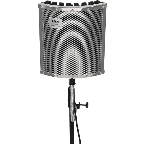 LyxPro VRI-40 Portable Acoustic Isolation Instrument Shield, Sound Absorbing, Reflection Panel with Heavy Duty Gooseneck