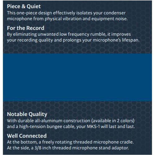 LyxPro Studio Condenser Spider Shockmount-Black