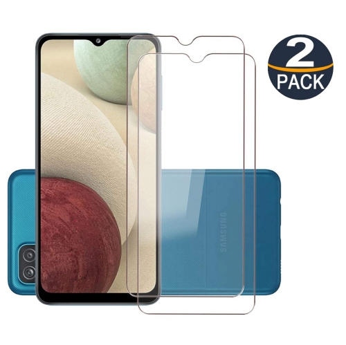 【2 Packs】 CSmart Premium Tempered Glass Screen Protector for Samsung Galaxy A12