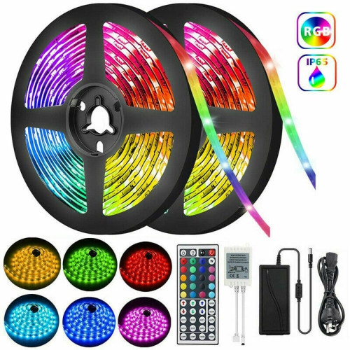 Led Strip Ruban Led Strip Intérieur 5 Mètres RGB Multicolor AVEC  Télécommande sans fil à prix pas cher