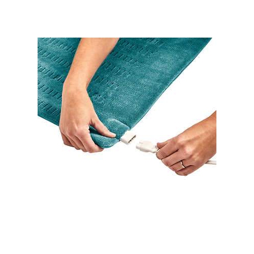Sunbeam XXL Heating Pad for Fast Pain Relief, Teal