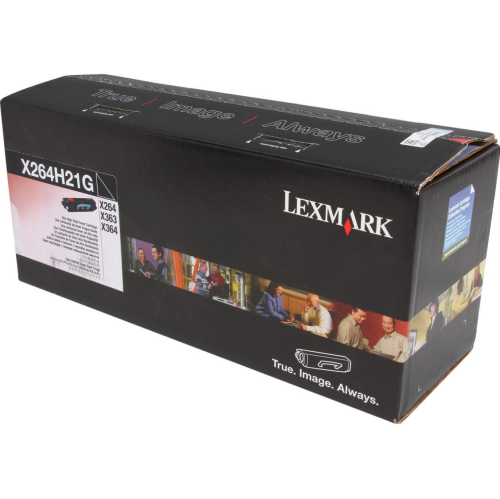 Lexmark X264H21G, HIGH YIELD Black Toner Cartridge(X264H21G ). For: X264, X363, X364