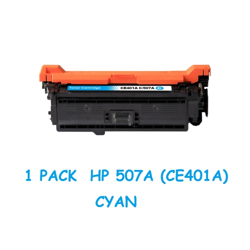 Bestoner™ HP 507A/hp 507a/ce401a/hp507/hp507a/HP507/ce401 Cyan Toner Cartridge Color LaserJet M551 M570 M575
