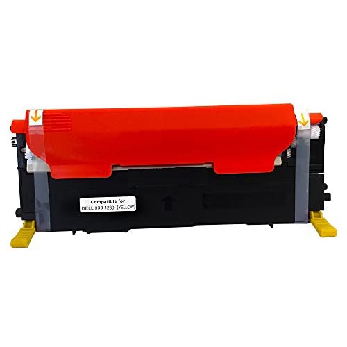 SPEEDYTONER  Speedy Toner Dell 1230-Y Compatible Laser Replacement Cartridges for Dell Printer