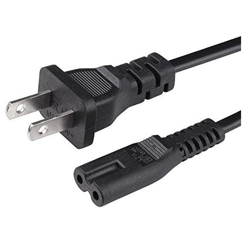 Omnihil AC Power Cord Compatible with AC Power Cord Compatible with Canon LC-E8E CB-5L LP-E8 Battery Charger