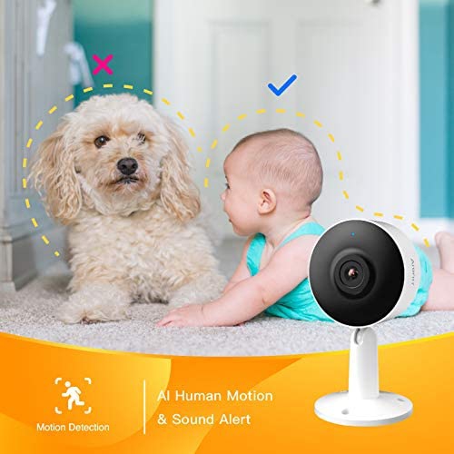 Home Security Camera, Arenti IN1 Indoor Cam with WiFi and Phone APP, 1080p HD, 2-Way Audio, Night Vision Compatible