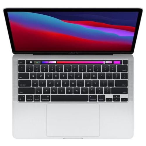 Apple MacBook Pro 13.3" w/ Touch Bar (Fall 2020) - MYDC2LL/A - Silver (Apple M1 Chip / 512GB SSD / 8GB RAM) - En by APPLE - Refurbished condition - Image 2