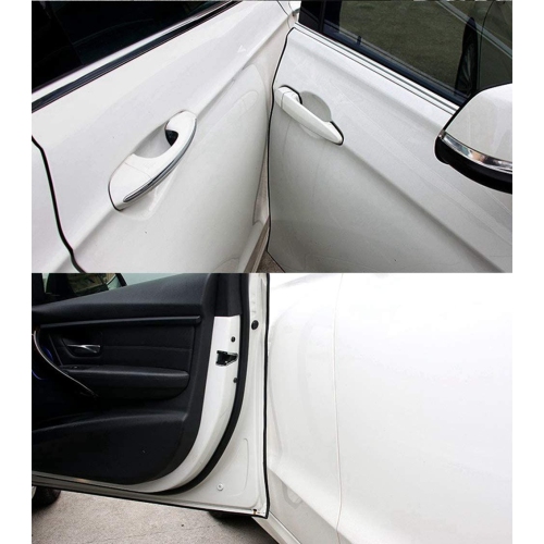 ISTAR Universal Car Door Edge Rubber Scratch Protector 3M Molding Strip Protection Strips Sealing Anti-rub DIY Car-Styling Guards Trim Styling For Car