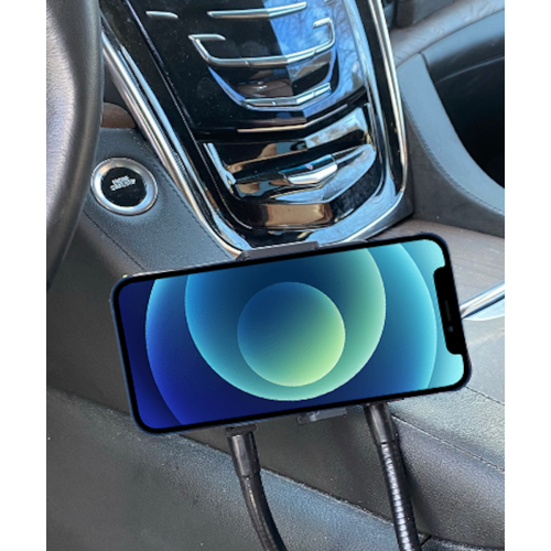 Stimula Lifestyle EZ Universal Multifunctional Flexible Adjustable Goose Neck for Bed Table Apple MagSafe iPhone 13 Mobile Phones Car Cup Holder