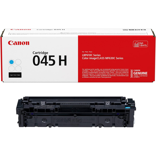 Canon 045H Cyan 1245C001 High-Yield Toner Cartridge(1245C001) For: ImageCLASS LBP612, LBP611 to MF635CX. By AZURIX-DEALS CANADA **Extra Savings * *