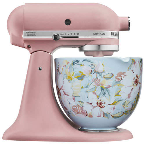KitchenAid 5Qt Ceramic Stand Mixer Bowl - White Gardenia