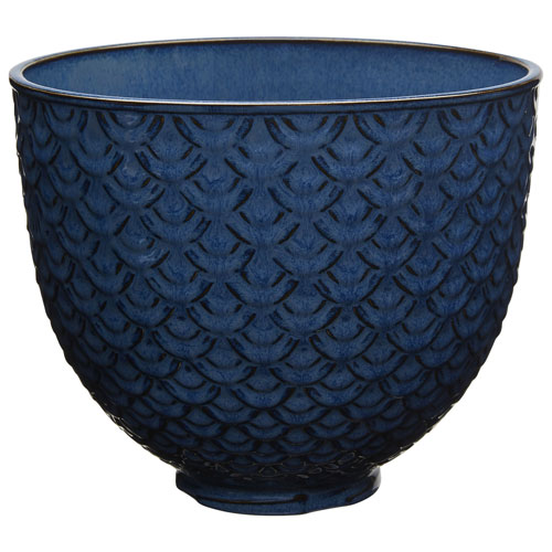KitchenAid 5Qt Ceramic Stand Mixer Bowl - Blue Mermaid Lace