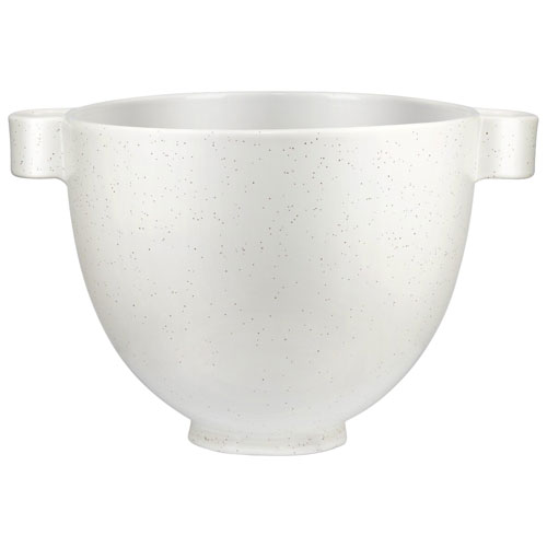 KitchenAid 5Qt Ceramic Stand Mixer Bowl - Speckled Stone