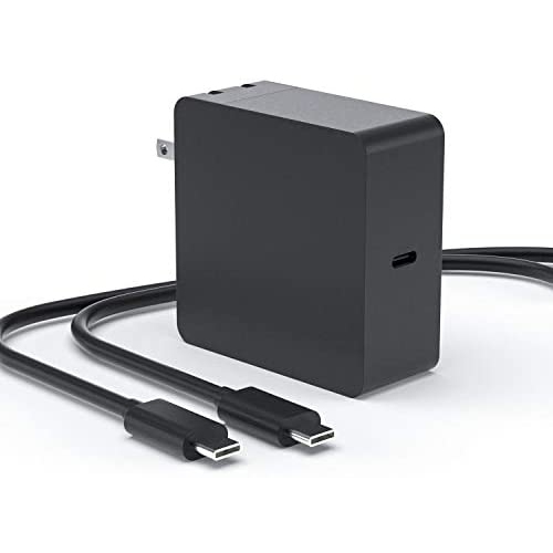 MACKERTOP  65W USB-C Ac Charger Fit for Lenovo USB C Thinkpad T480 T480S T580 T580S X280 X380 Yoga L380 L480 L580, Yoga 720-13