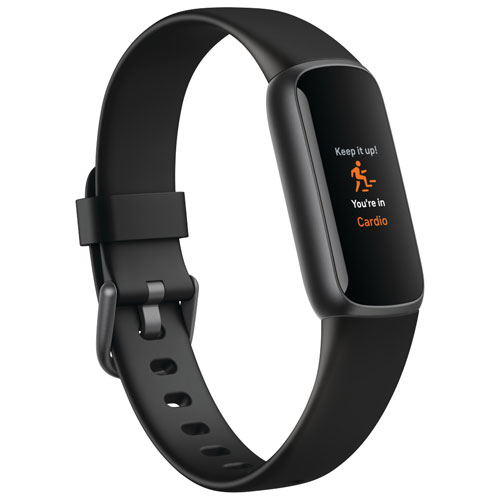 Fitbit Luxe Fitness Tracker with 24/7 Heart Rate & Sleep - Black