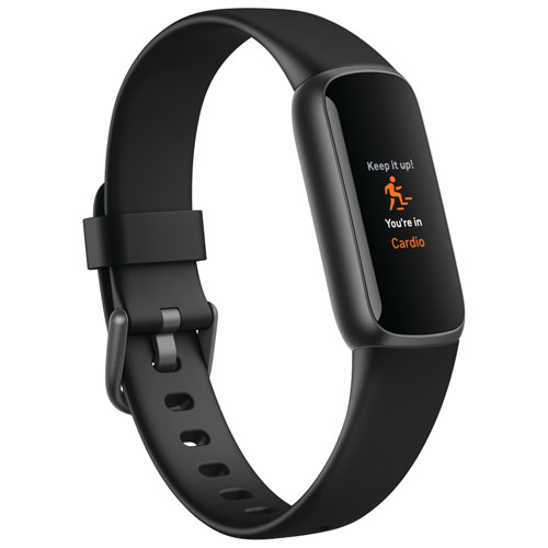 Fitbit Luxe Fitness Tracker with 24 7 Heart Rate Sleep Black