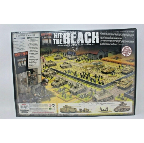 Flames Of War Hit The Beach New In Box