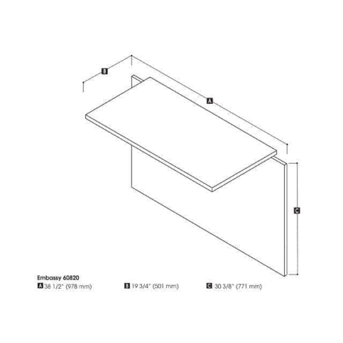 Embassy Desk Bridge - Available in 2 Colours