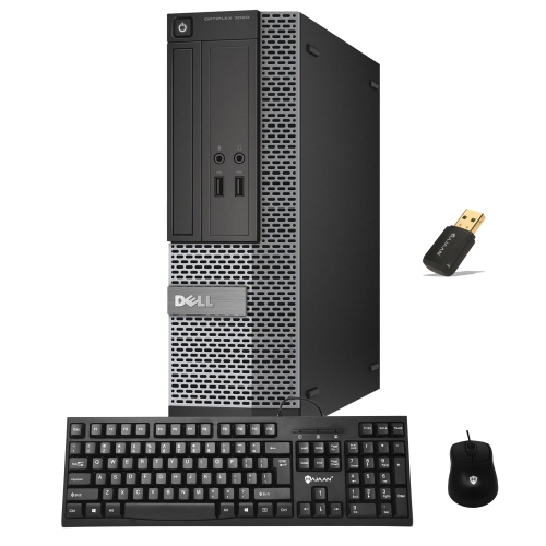 Dell OptiPlex 3020 Small Form Factor Desktop - Intel Core i5-4570, 8GB Memory, 1TB SSD, Win 10 Home + 24" Monitor, Keyboard & Mouse Included by DELL - Refurbished condition - Image 2