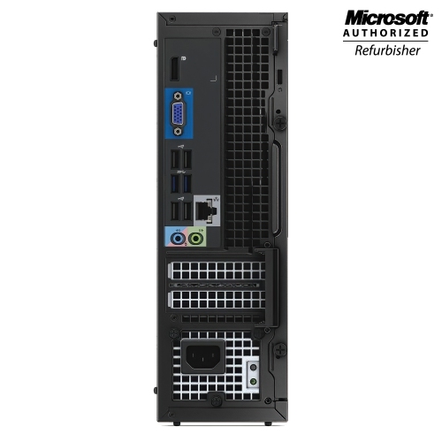 Dell OptiPlex 3020 Small Form Factor Desktop - Intel Core i5-4570, 16GB Memory, 512GB SSD, Win 10 Home + Dual 27" Monitor, Keyboard & Mouse Included by DELL - Refurbished condition - Image 4