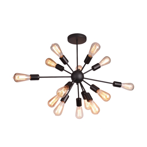 Xtricity - 14 Light Pendant, 28.3 '' Width, From The Jensen Collection