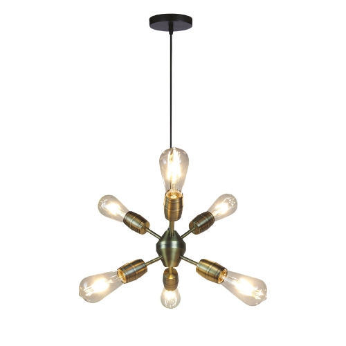 Xtricity - Pendant Light, 11 '' Width, From The Freedom Collection, Antique Brass