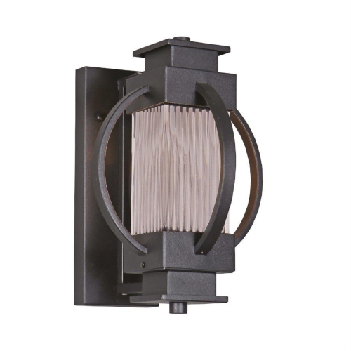 XTRICITY  - Outdoor Wall Light, Height 11.81 ", From Bourne Collection In Black