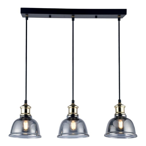 Xtricity - Pendant Light, 23.6 '' Width, From the Florence Collection, Black