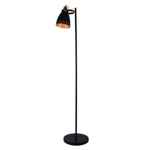 Xtricity - 1 Head Floor Lamp, 5 'Height, From Parker Collection, Black