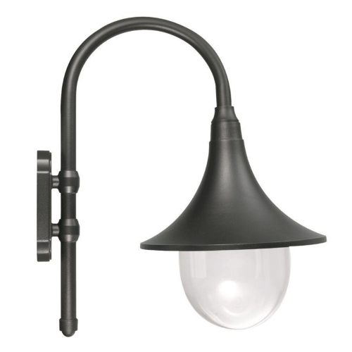 XTRICITY  - Outdoor Wall Light, Height 17.36 ", From The Prescott Collection In Black