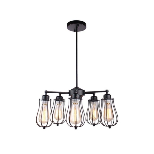 Xtricity - Pendant Light, 18.8 '' Width, From The Broadway Collection, Black