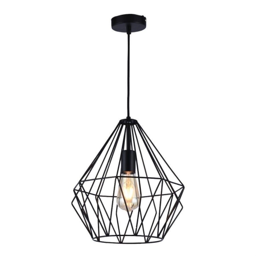 Xtricty - Pendant Light, 11.81 '' Width, From The Sterling Collection, Black