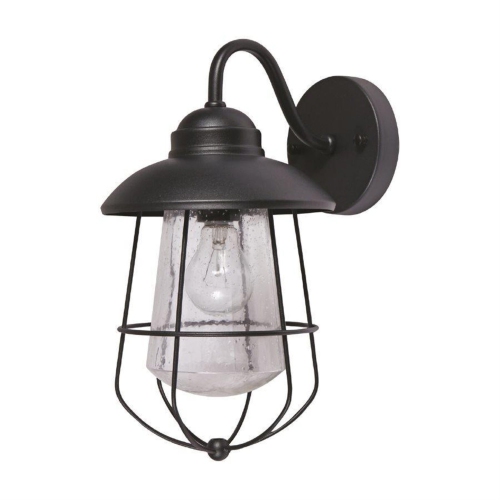 XTRICITY  - Outdoor Wall Light, Height 14.17 ", From Edgar Collection In Black