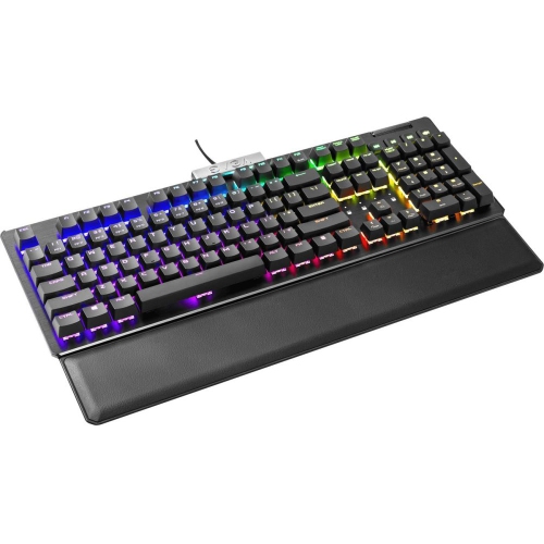 EVGA  Keyboard 821-W1-15Us-Kr Z15 RGB Gaming Keyboard RGB Backlit Switches Linear Retail In Silver Best Keyboard